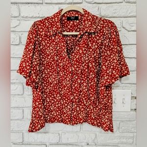 Able Clothing Edith Blouse NWOT